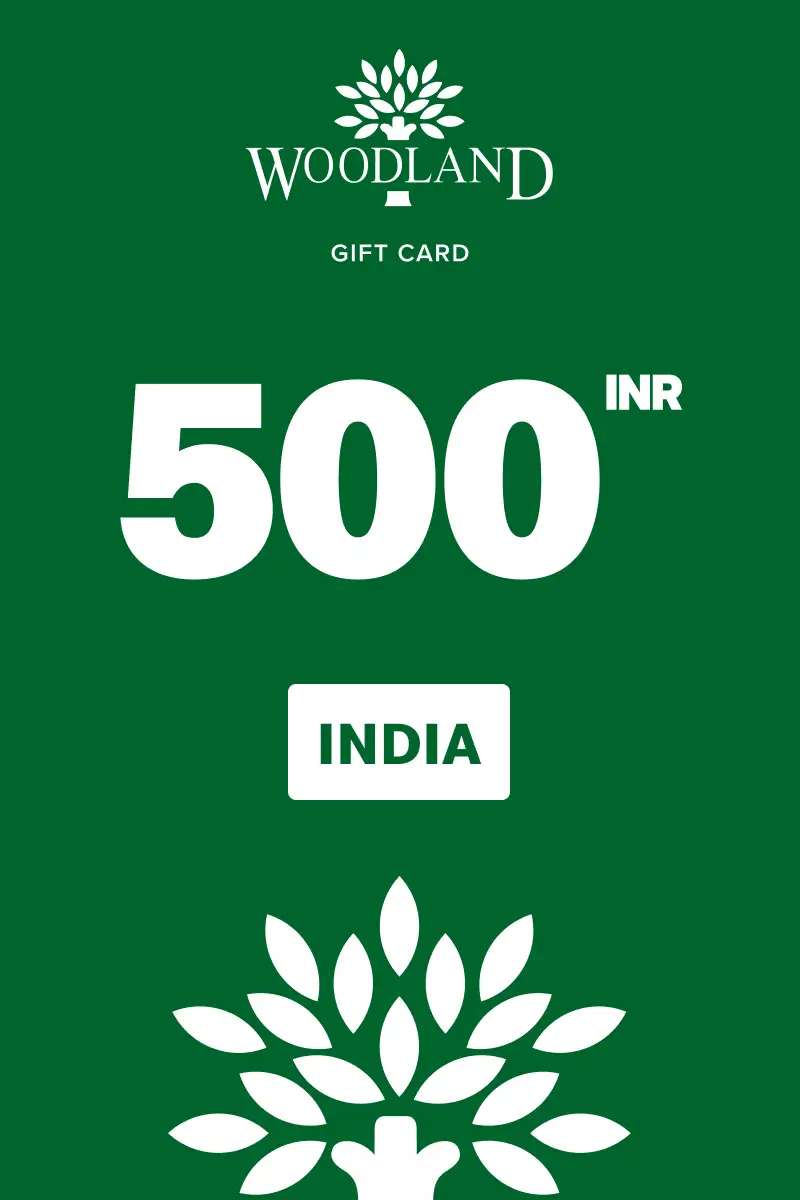 Woodland 500 INR Gift Card (India) - Digital Key