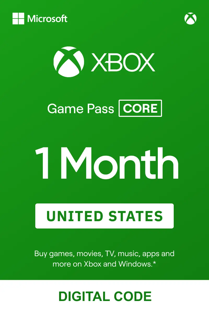 Xbox game clearance codes