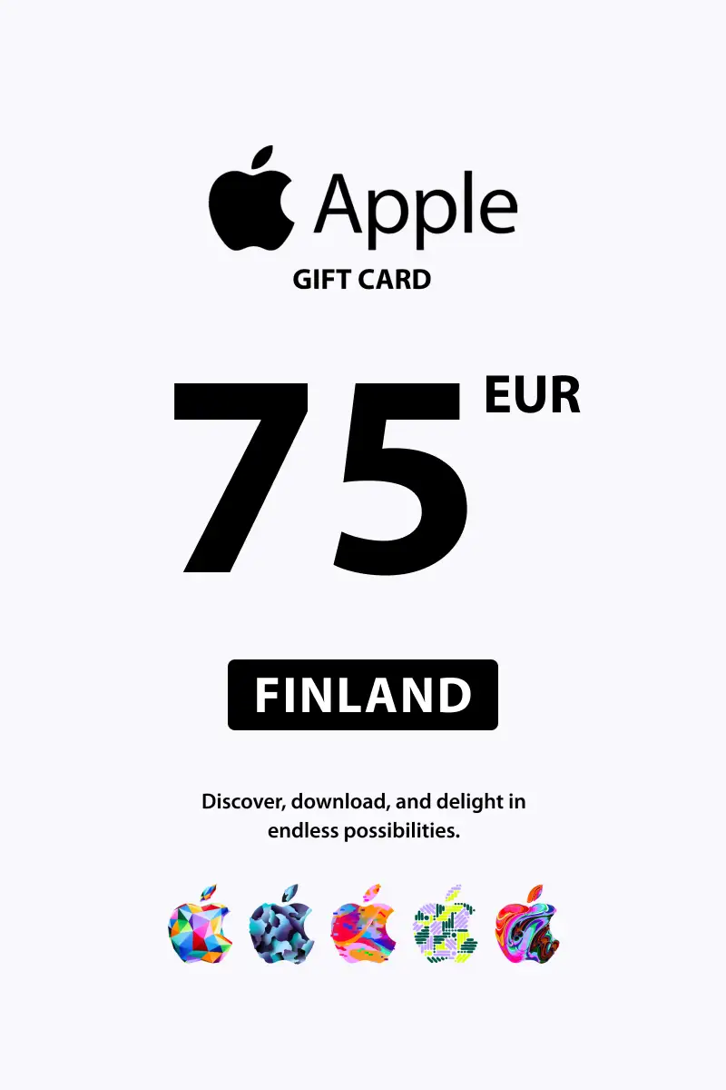 Apple 75 EUR Gift Card (Finland) - Digital Key