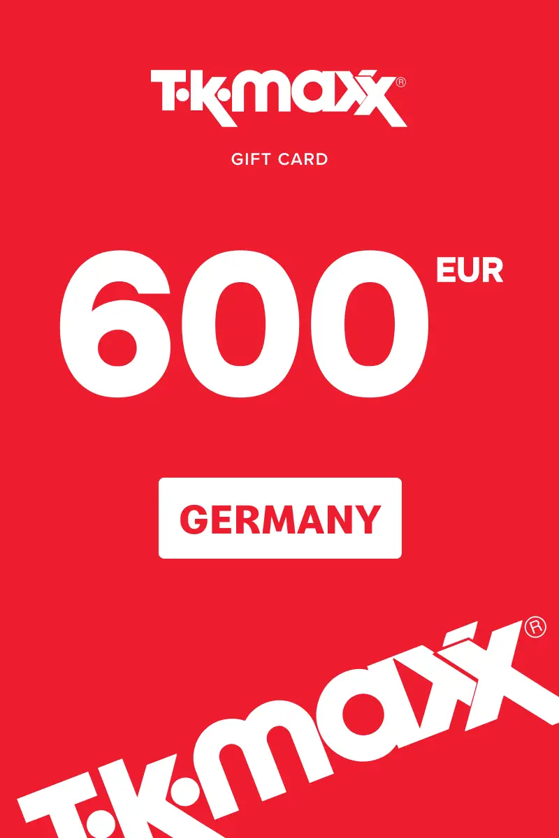 TK Maxx 600 EUR Gift Card (Germany) - Digital Key
