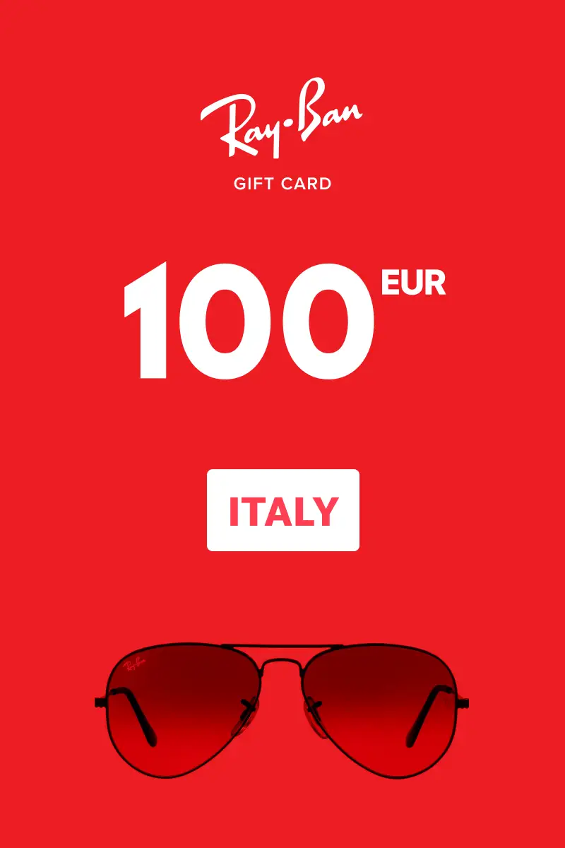 Ray-Ban 100 EUR Gift Card (Italy) - Digital Key