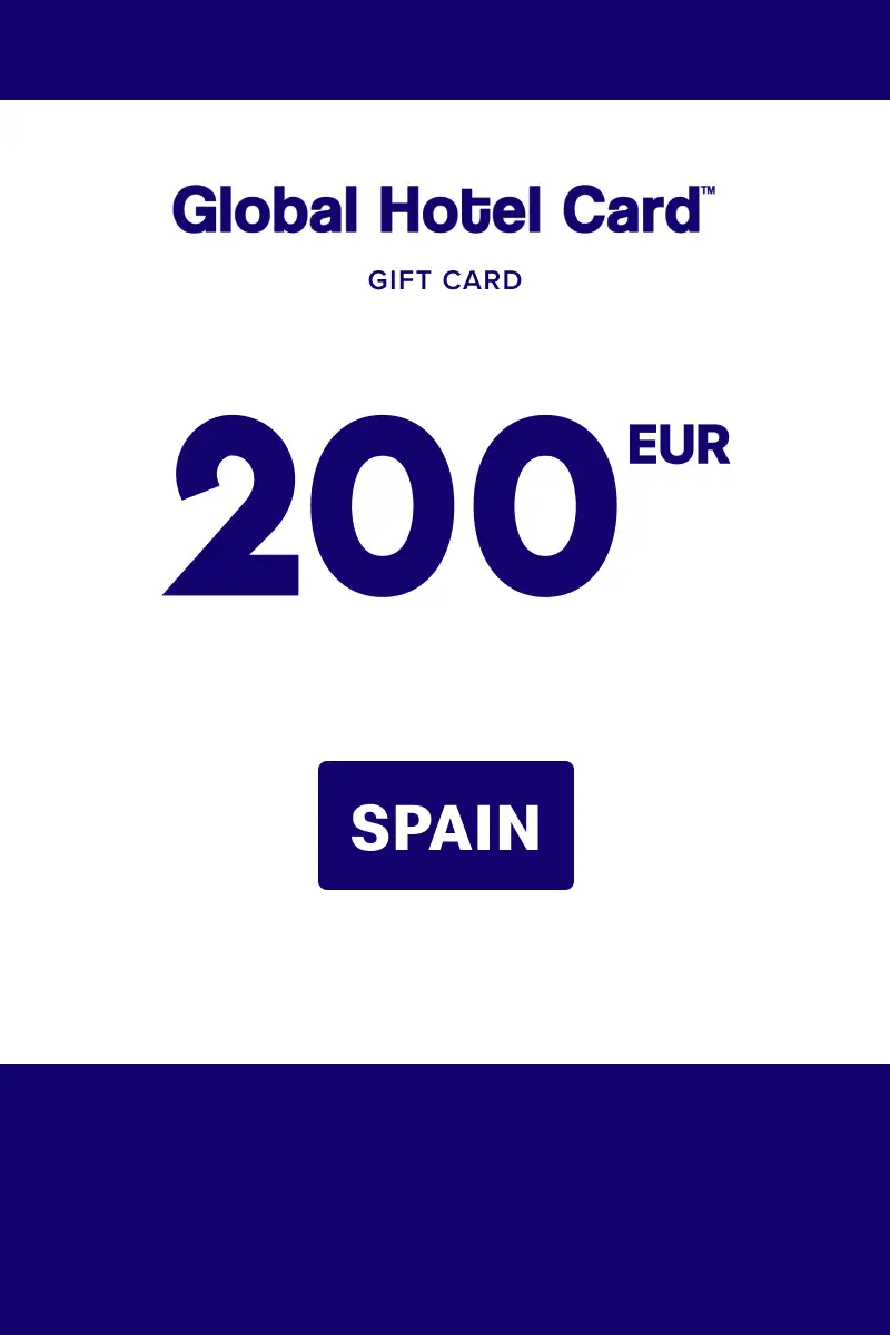 Global Hotel Card 200 EUR Gift Card (Spain) - Digital Key