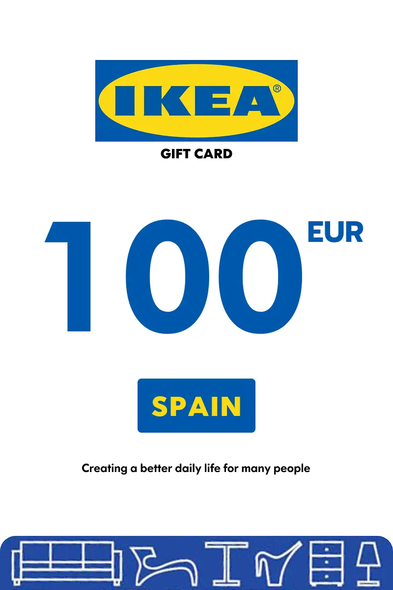 IKEA 100 EUR Gift Card (Spain) - Digital Key
