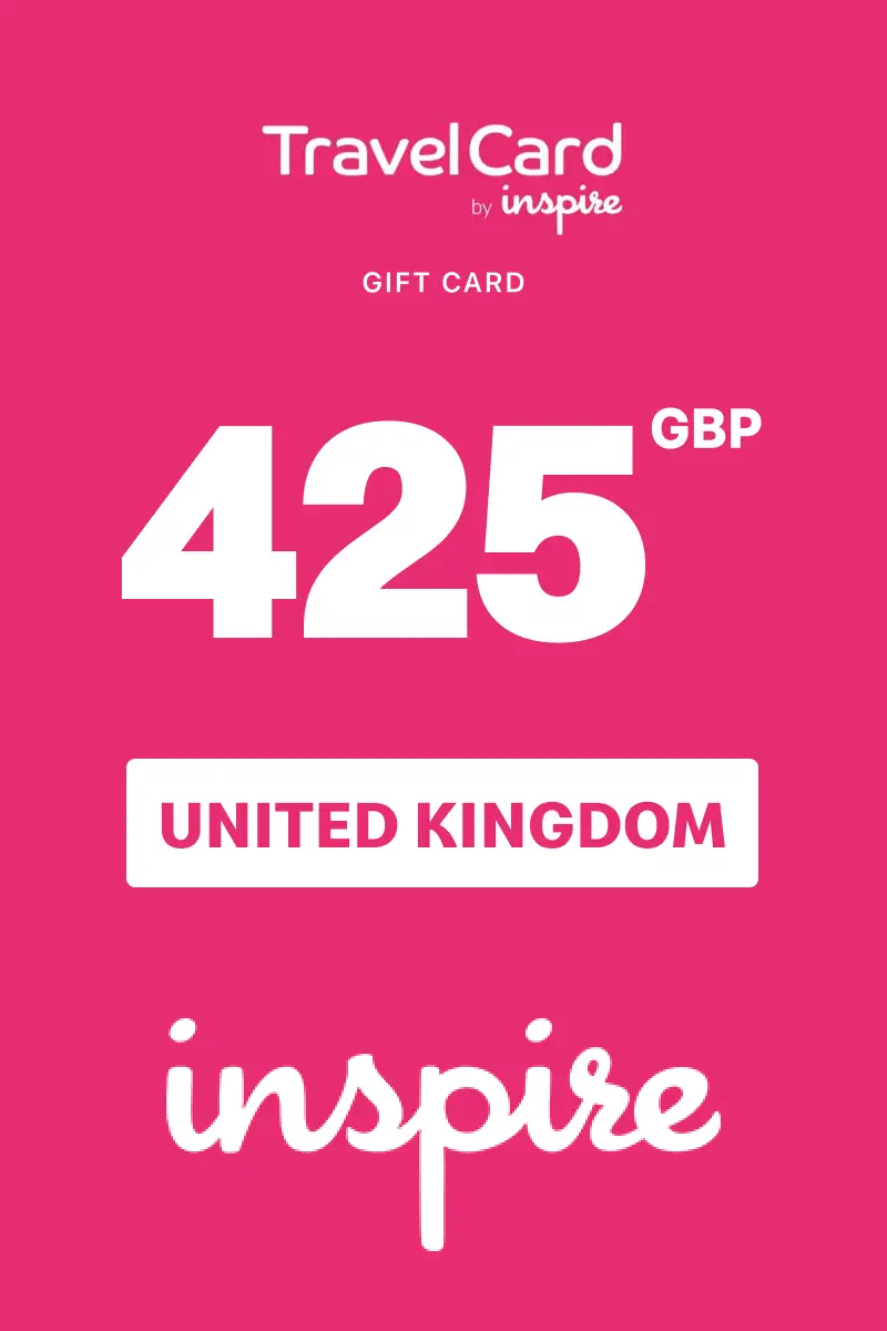 TravelCard by Inspire 425 GBP Gift Card (United Kingdom) - Digital Key