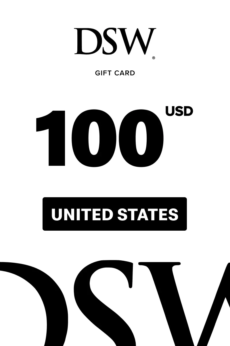 DSW 100 USD Gift Card (United States) - Digital Key