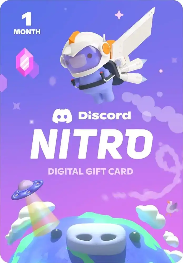 Discord Nitro 1 Month Subscription (Europe) - Digital Key