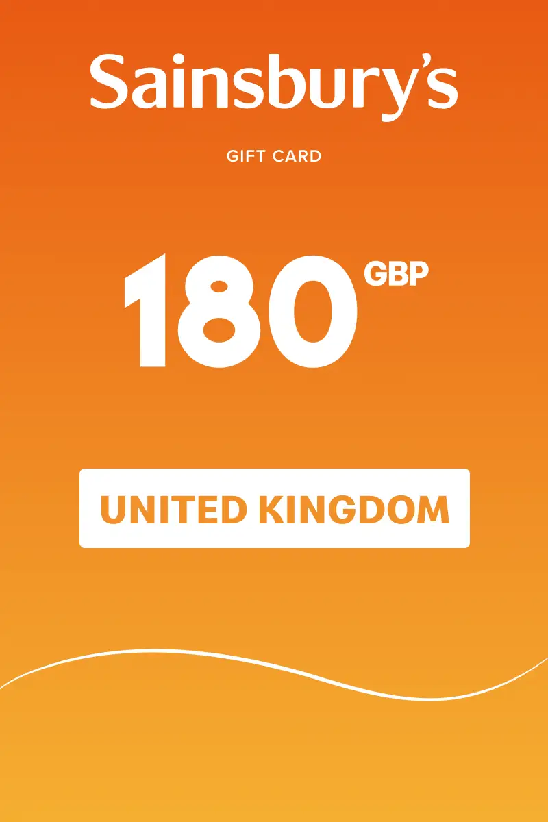 Sainsbury's 180 GBP Gift Card (United Kingdom) - Digital Key