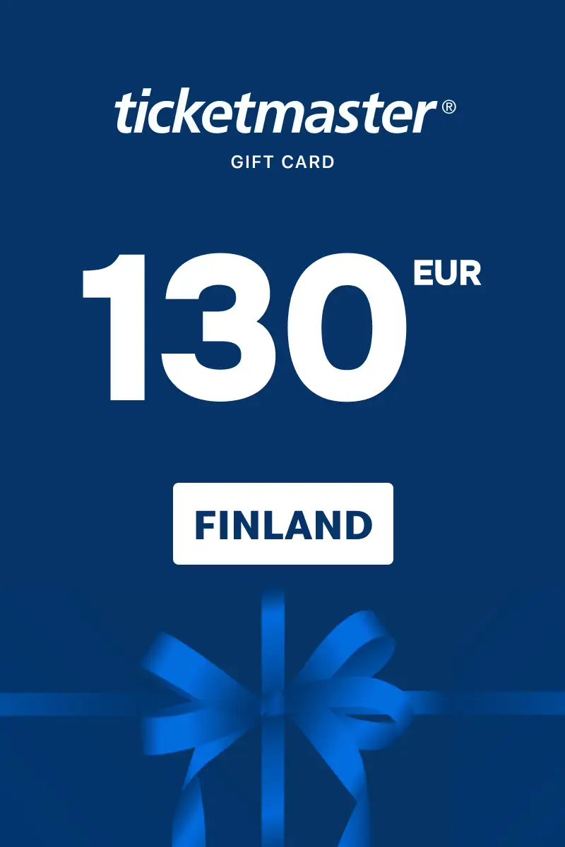 Ticketmaster 130 EUR Gift Card (Finland) - Digital Key