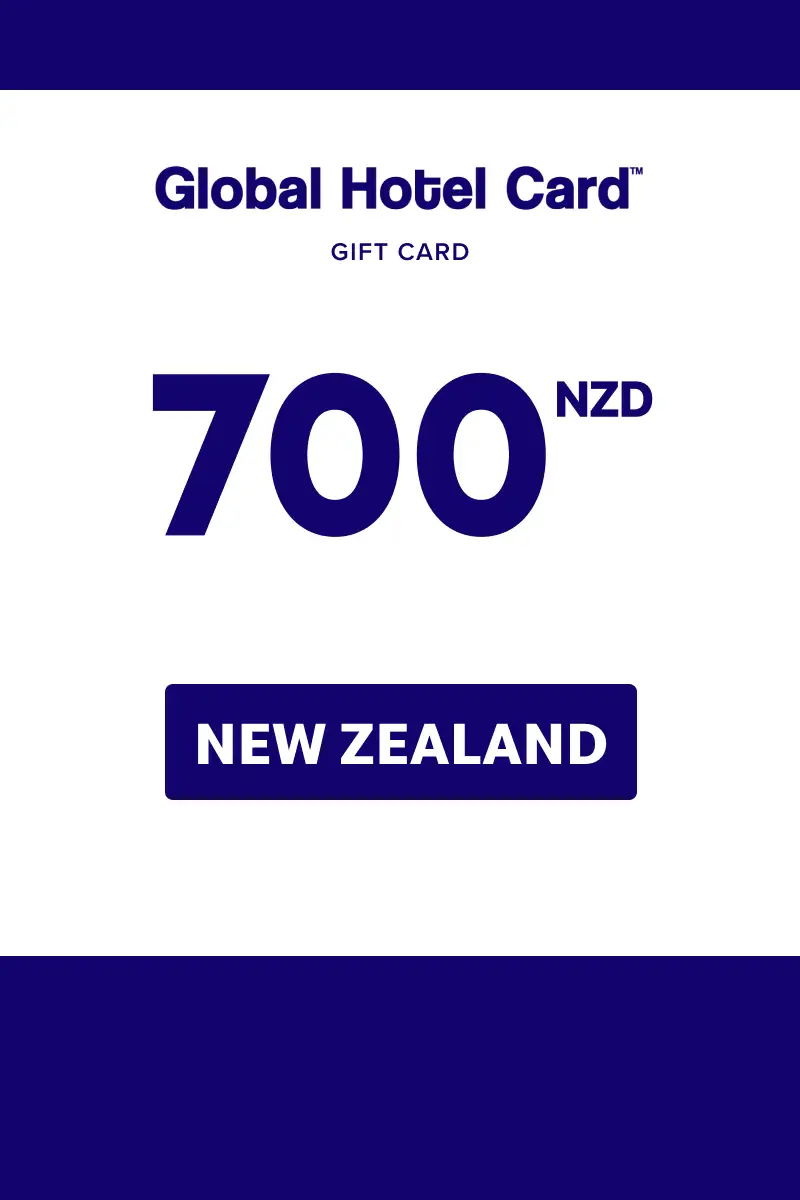 Global Hotel Card 700 NZD Gift Card (New Zealand) - Digital Key