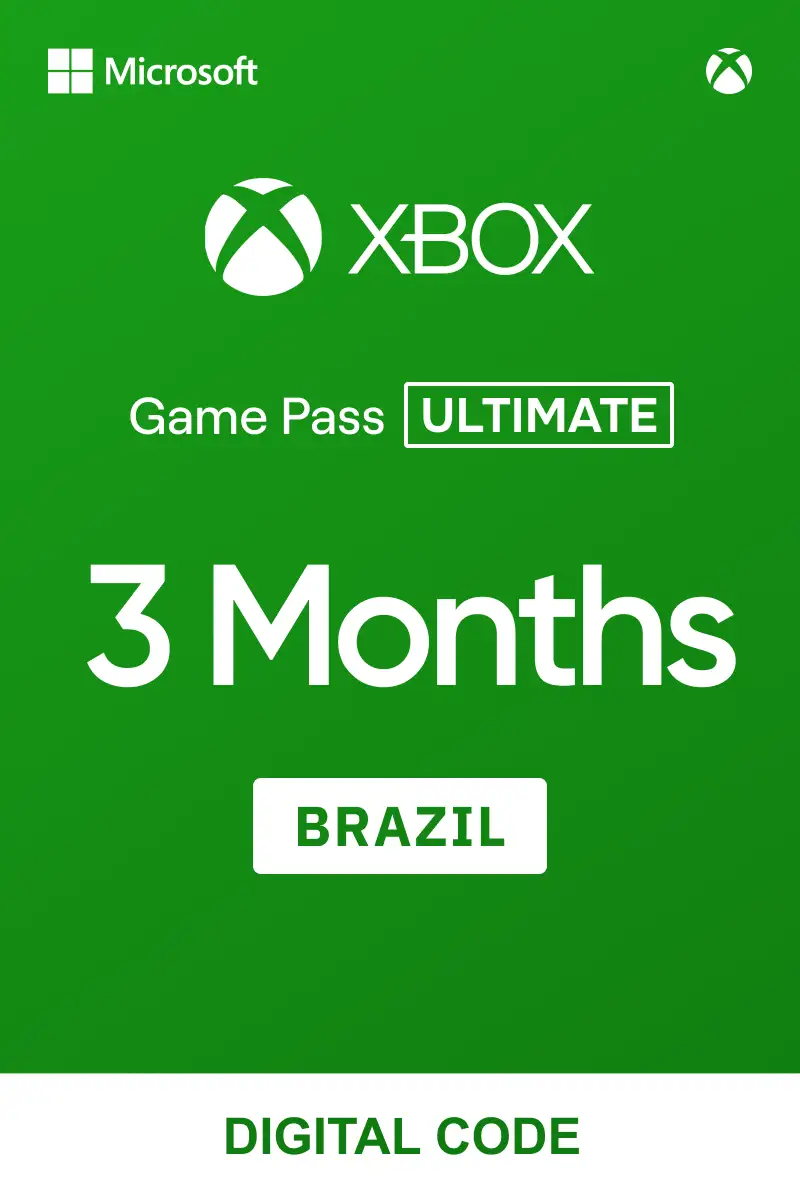 Xbox Game Pass Ultimate 3 Months (Brazil) - Xbox Live - Digital Key