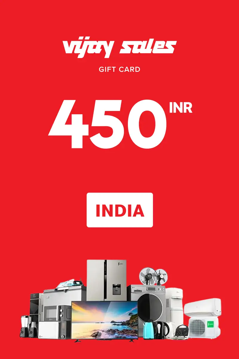 Vijay Sales 450 INR Gift Card (India) - Digital Key