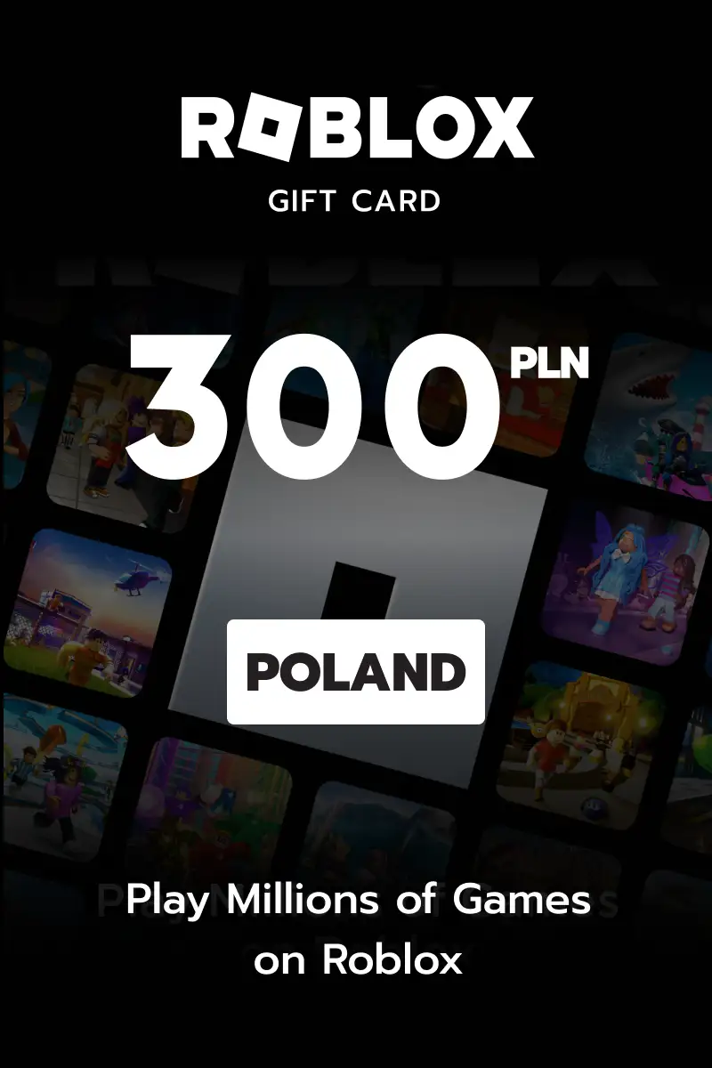 Roblox 300 PLN Gift Card (Poland) - Digital Key