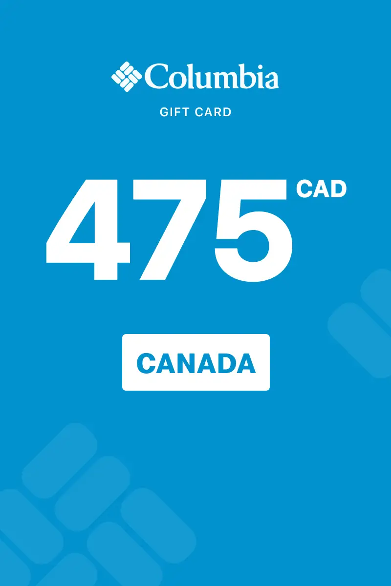 Columbia Sportswear 475 CAD Gift Card (Canada) - Digital Key