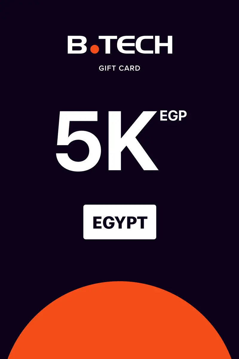 B-Tech 5000 EGP Gift Card (Egypt) - Digital Key