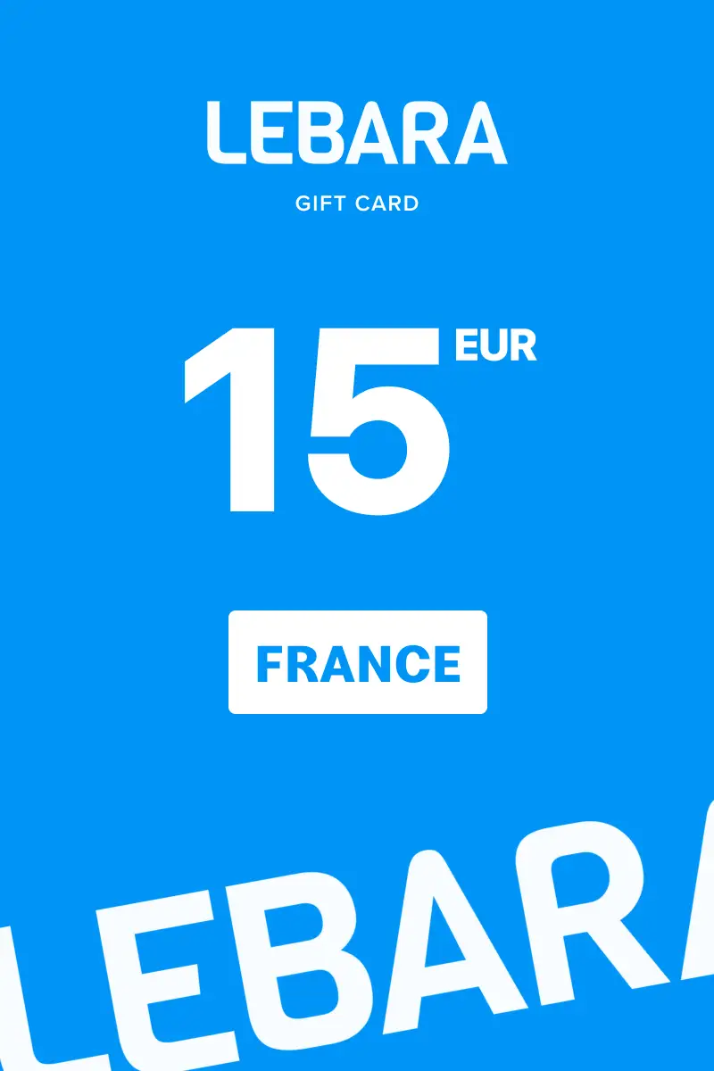 Lebara 15 EUR Gift Card (France) - Digital Key