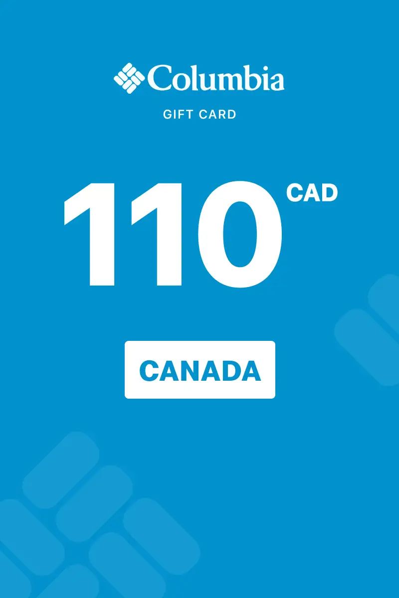 Columbia Sportswear 110 CAD Gift Card (Canada) - Digital Key