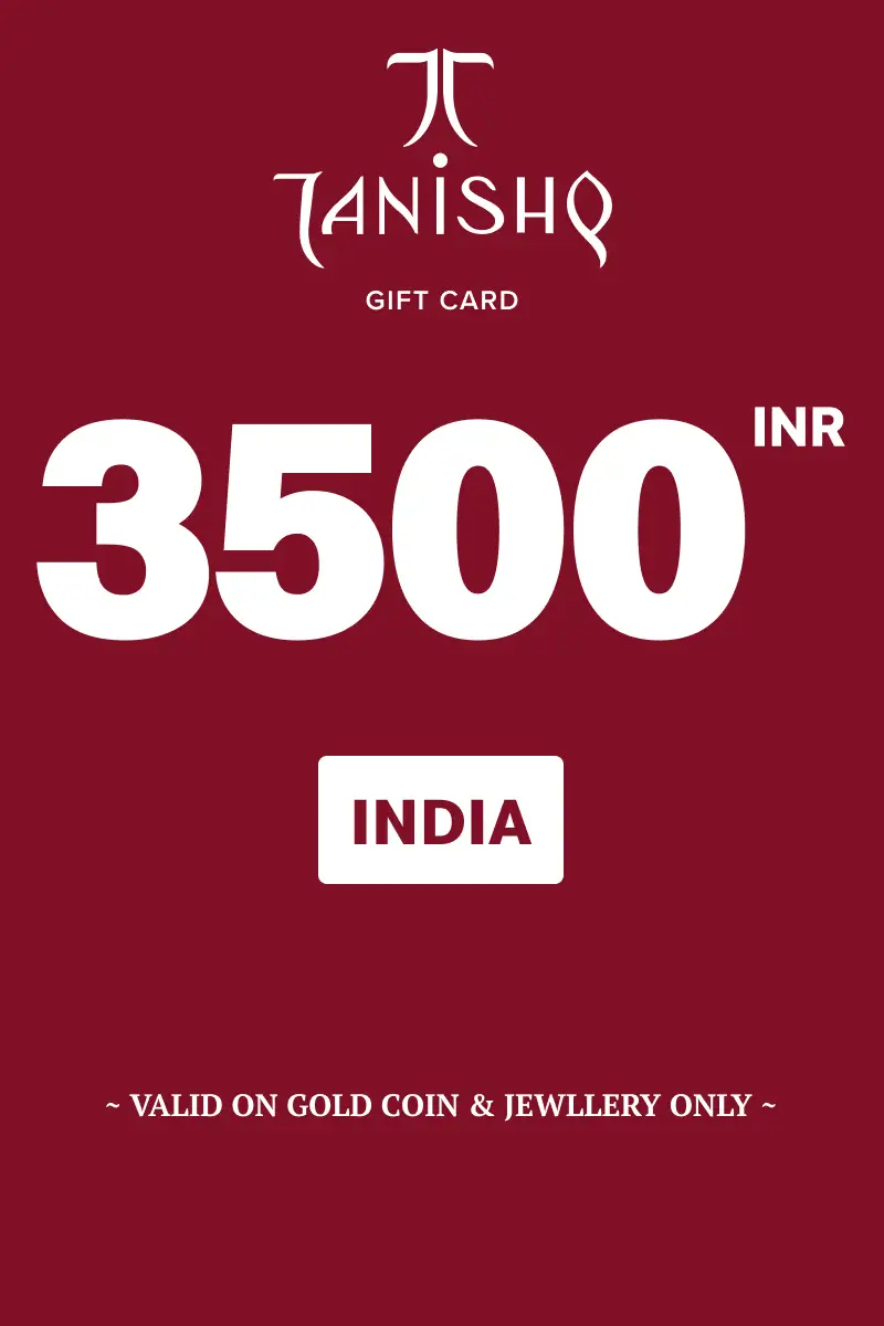 Tanishq Gold Coin 3500 INR Gift Card (India) - Digital Key