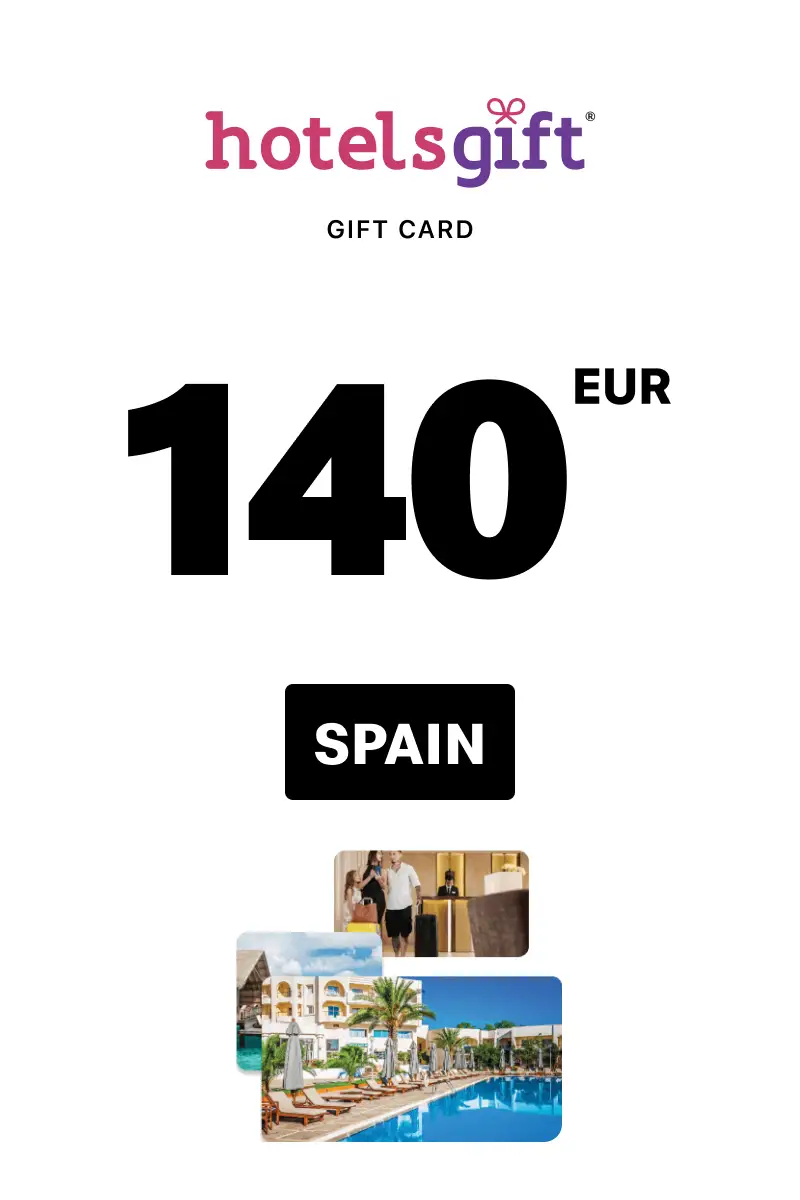 Hotels Gift 140 EUR Gift Card (Spain) - Digital Key