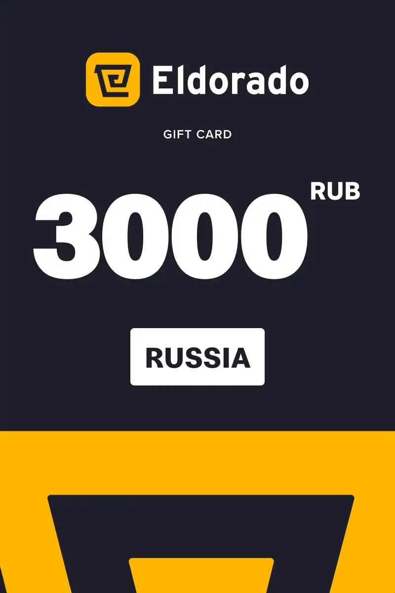 Eldorado 3000 RUB Gift Card (Russia) - Digital Key