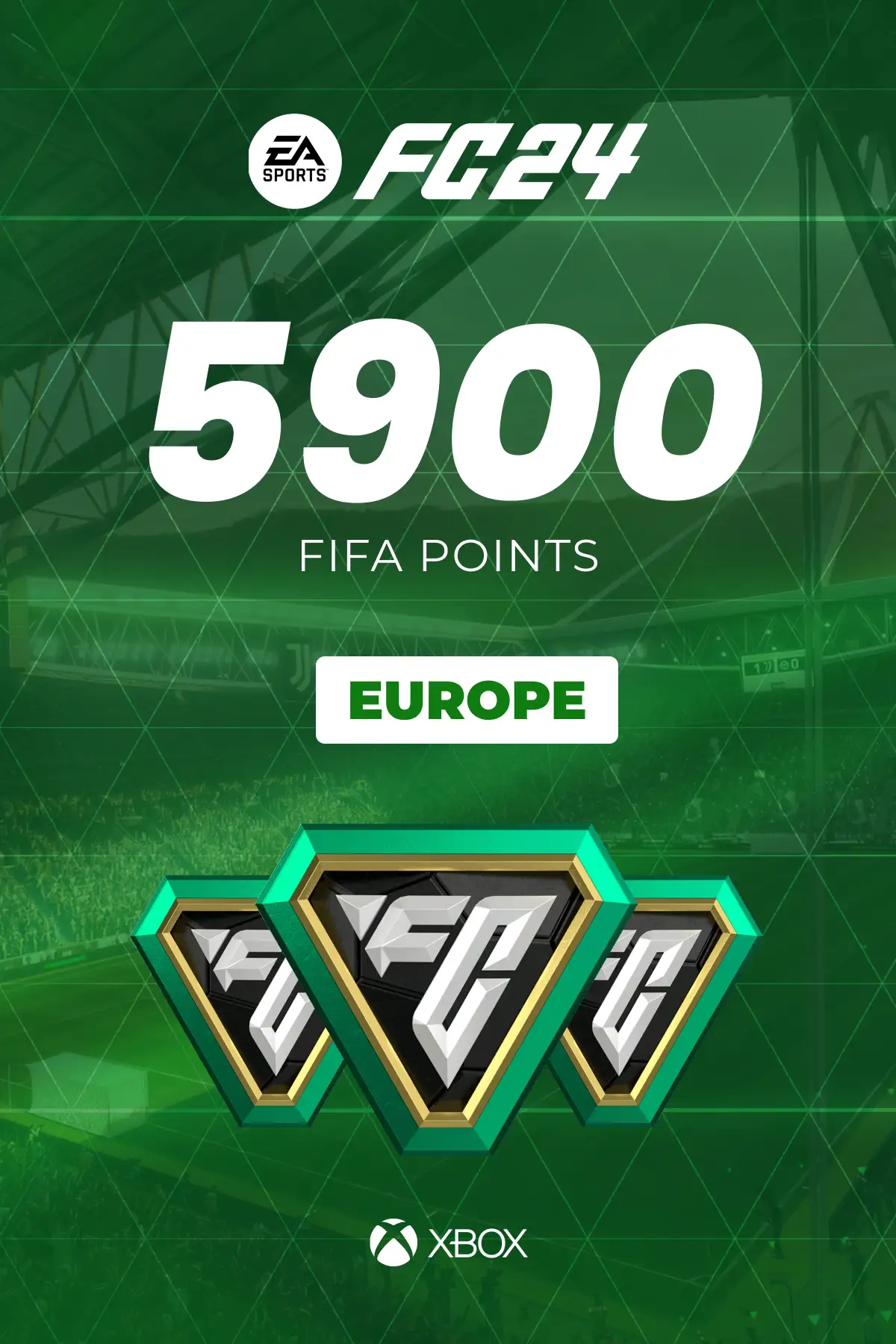 EA SPORTS FC 24 - 5900 FC Points (Europe) (Xbox One / Xbox Series X|S) - Xbox Live - Digital Key
