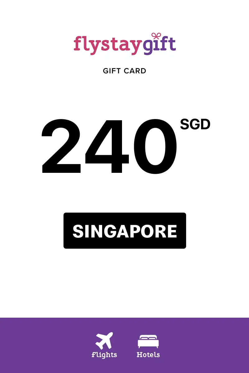 Flystay Gift 240 SGD Gift Card (Singapore) - Digital Key