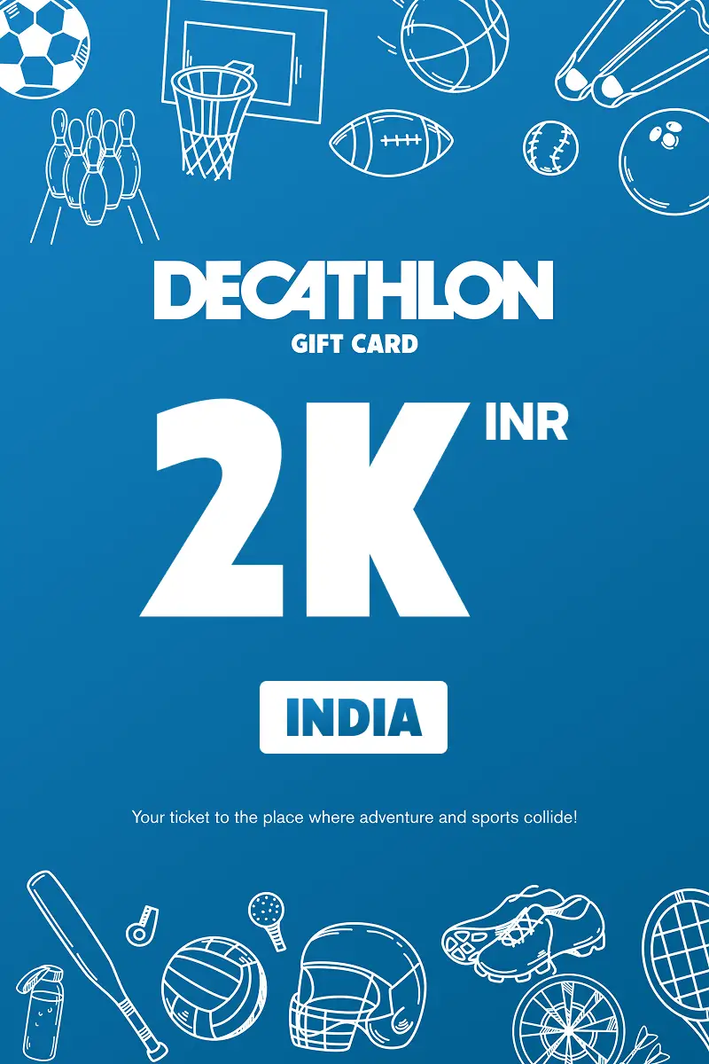 Decathlon 2000 INR Gift Card (India) - Digital Key