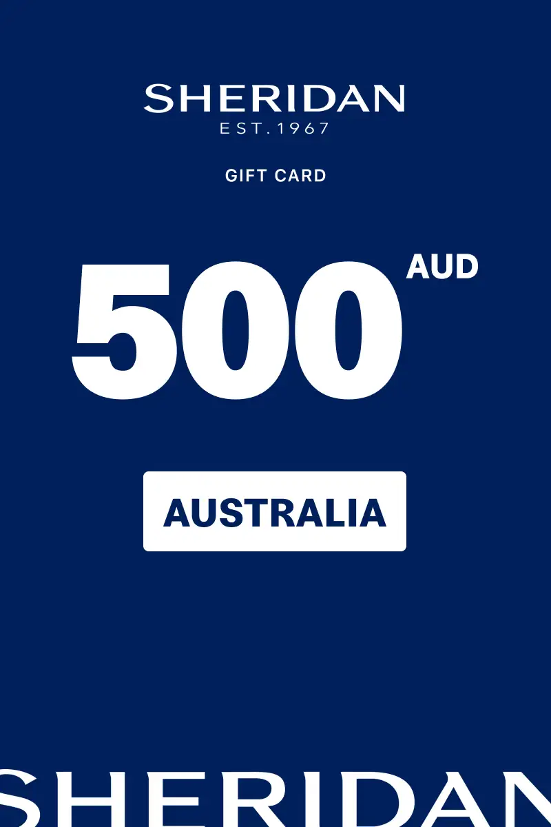 Sheridan 500 AUD Gift Card (Australia) - Digital Key
