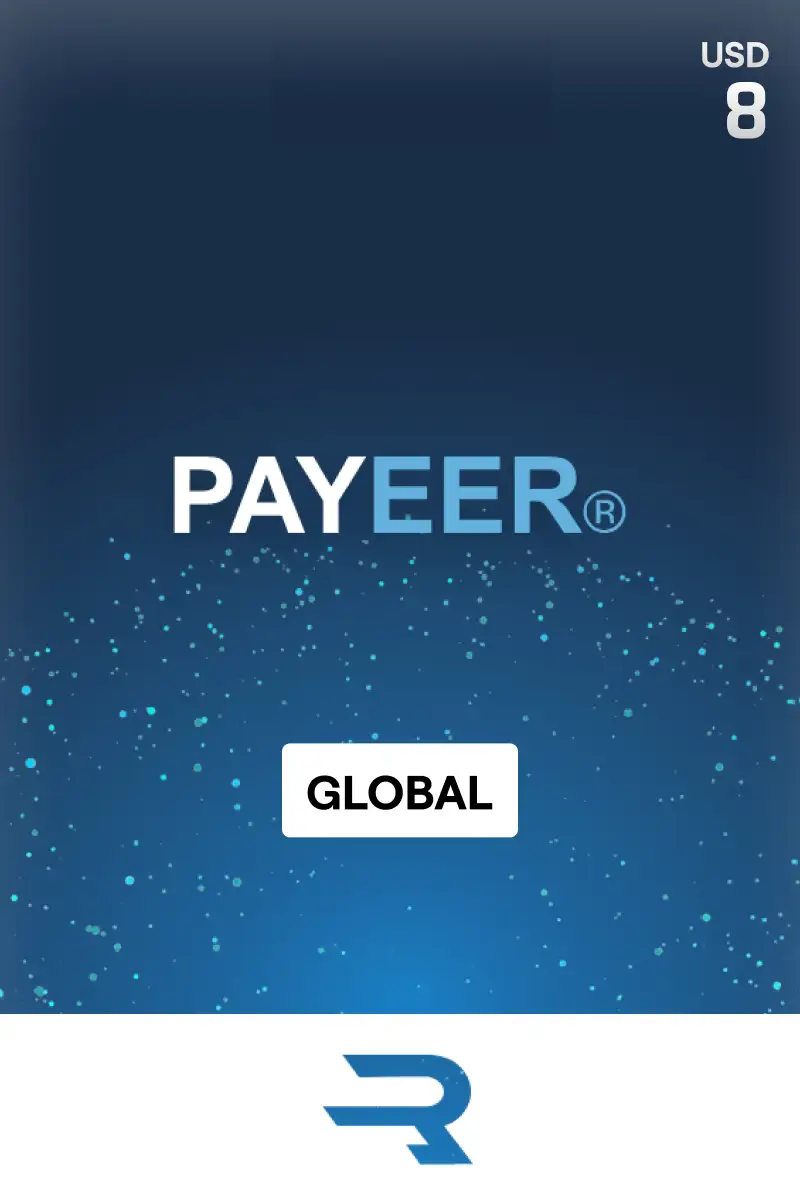 Rewarble Payeer 8 USD Gift Card (Global) - Rewarble - Digital Key
