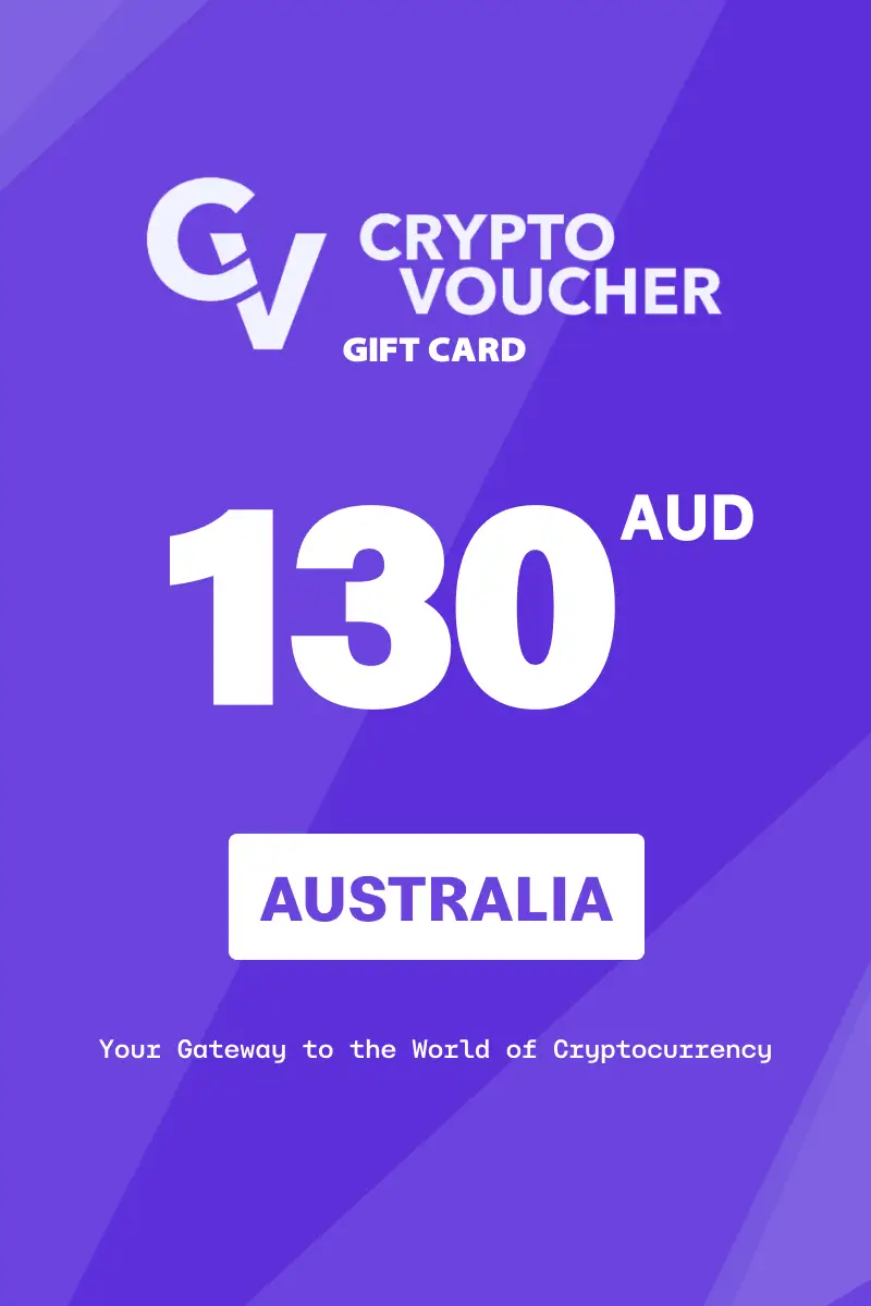 Crypto Voucher 130 AUD Gift Card (Australia) - Digital Key