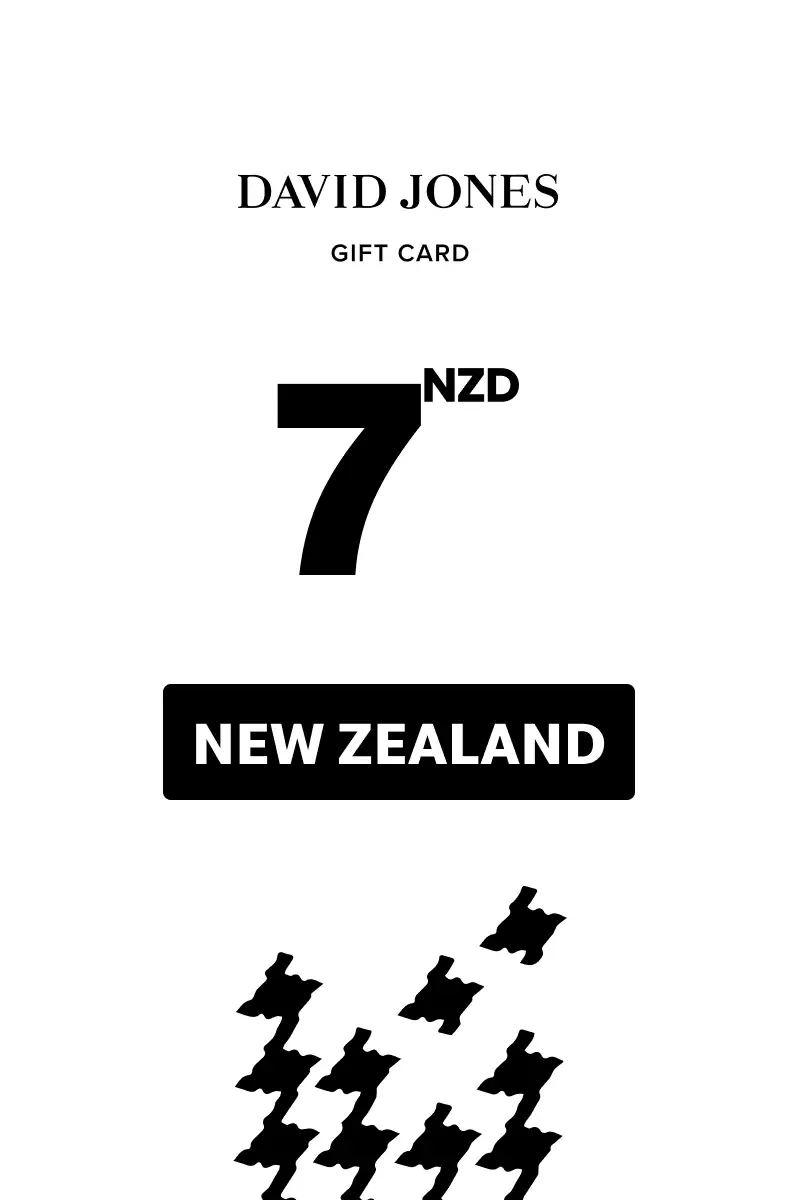David Jones 7 NZD Gift Card (New Zealand) - Digital Key