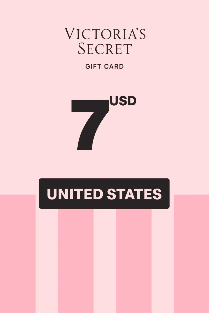 Victoria's Secret Pink 7 USD Gift Card (United States) - Digital Key