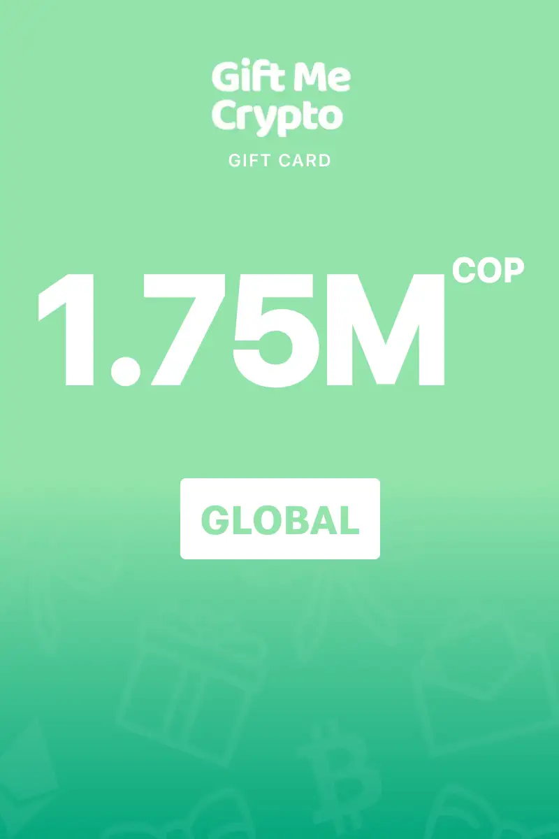 Buy Gift Me Crypto 1750000 COP Gift Card (Global) - Digital Key