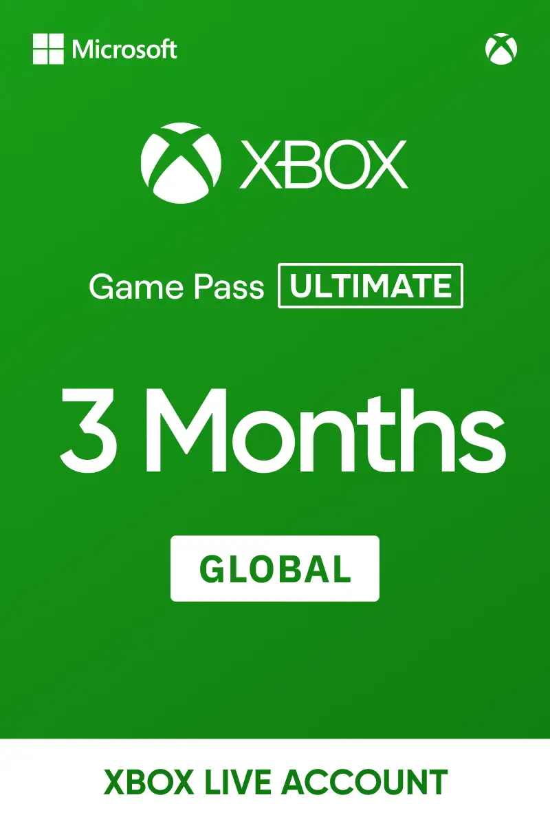 Xbox Game Pass Ultimate 3 Months (Global) - Xbox Live Account