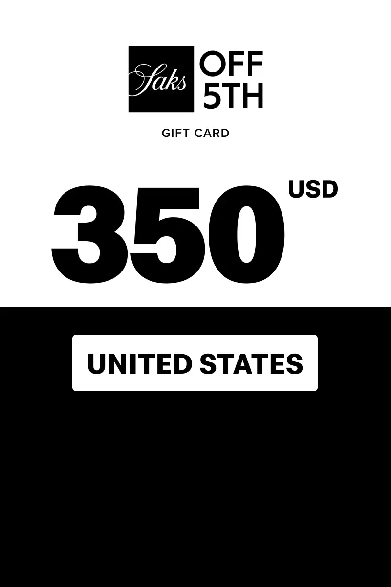 Saks OFF 5TH 350 USD Gift Card (United States) - Digital Key