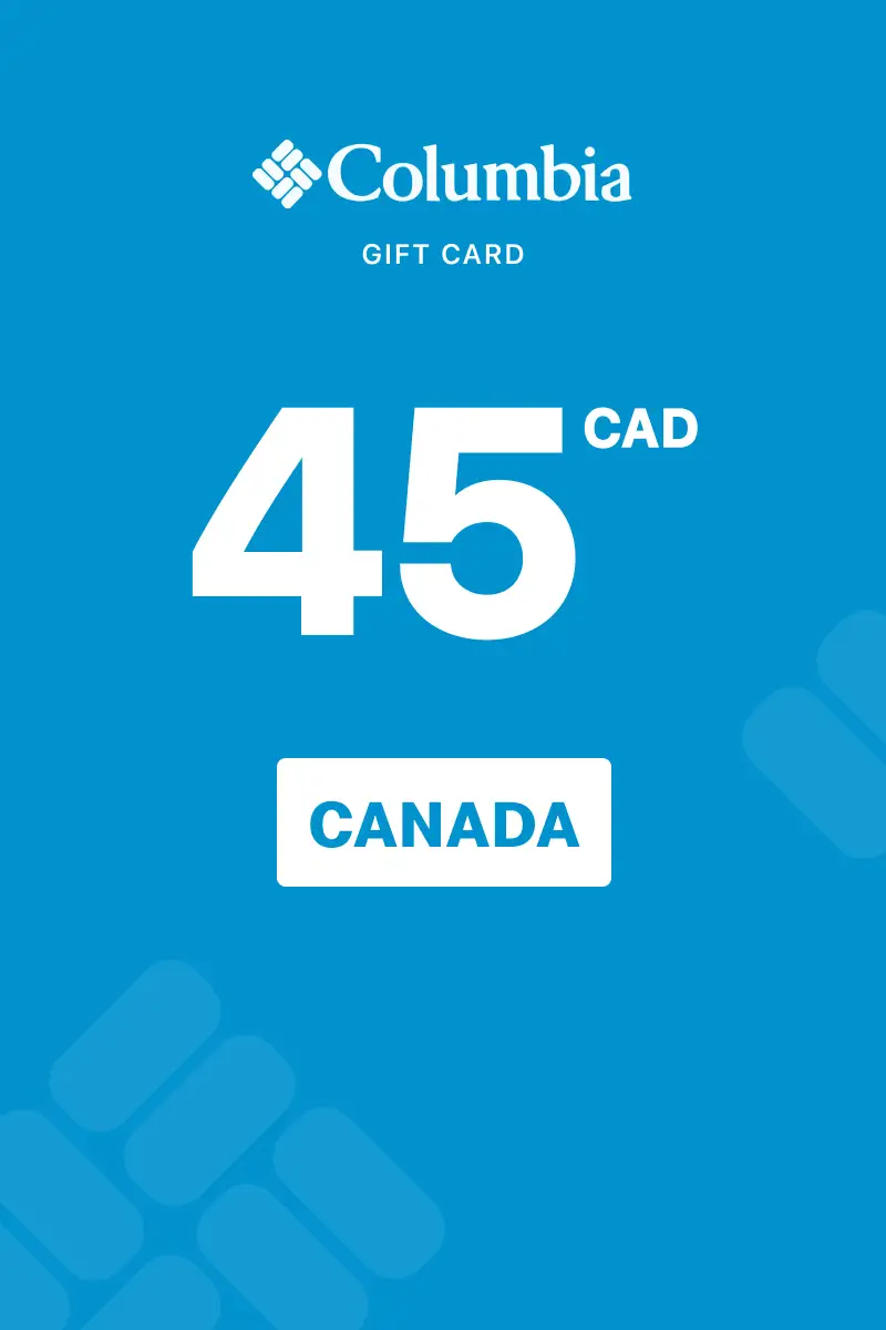 Columbia Sportswear 45 CAD Gift Card (Canada) - Digital Key