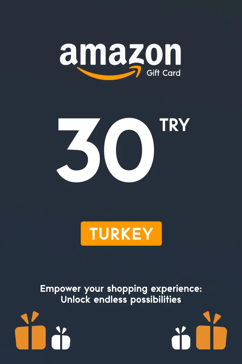 Amazon 30 TRY Gift Card (Turkey) - Digital Key