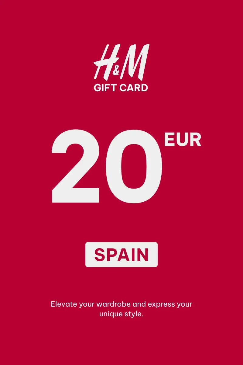 HandM 20 EUR Gift Card (Spain) - Digital Key