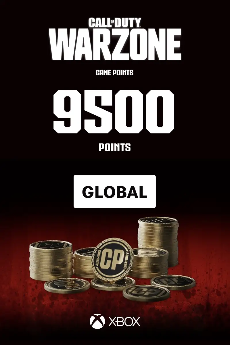 Call of Duty Warzone - 9500 Points (Global) (Xbox Series X|S) - Xbox Live - Digital Key