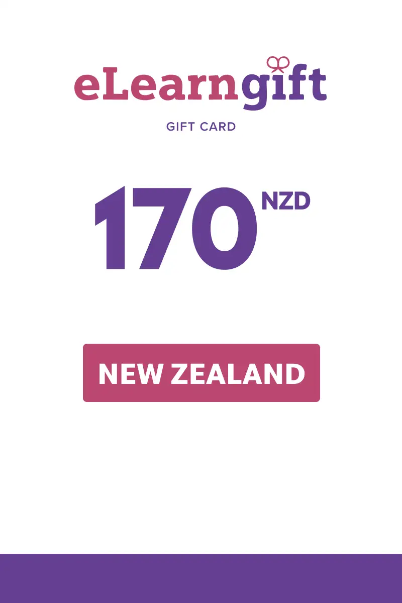 eLearnGift 170 NZD Gift Card (New Zealand) - Digital Key