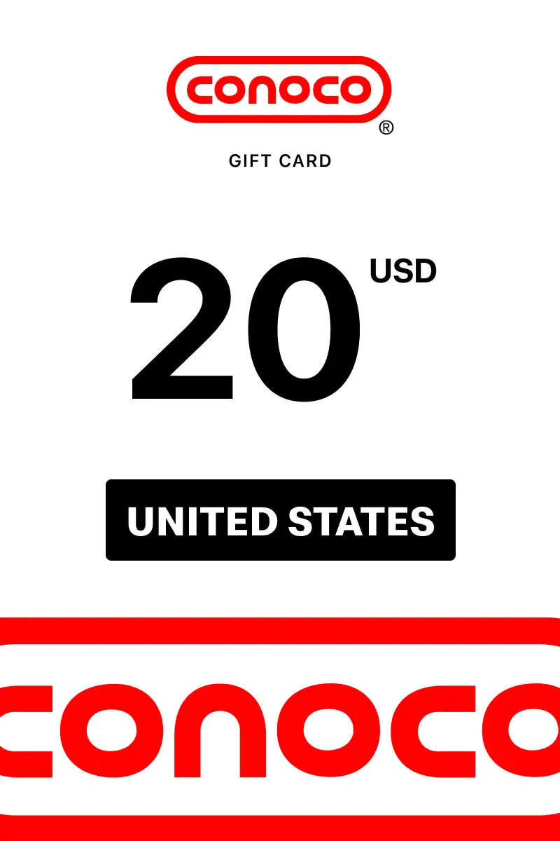 Conoco 20 USD Gift Card (United States) - Digital Key