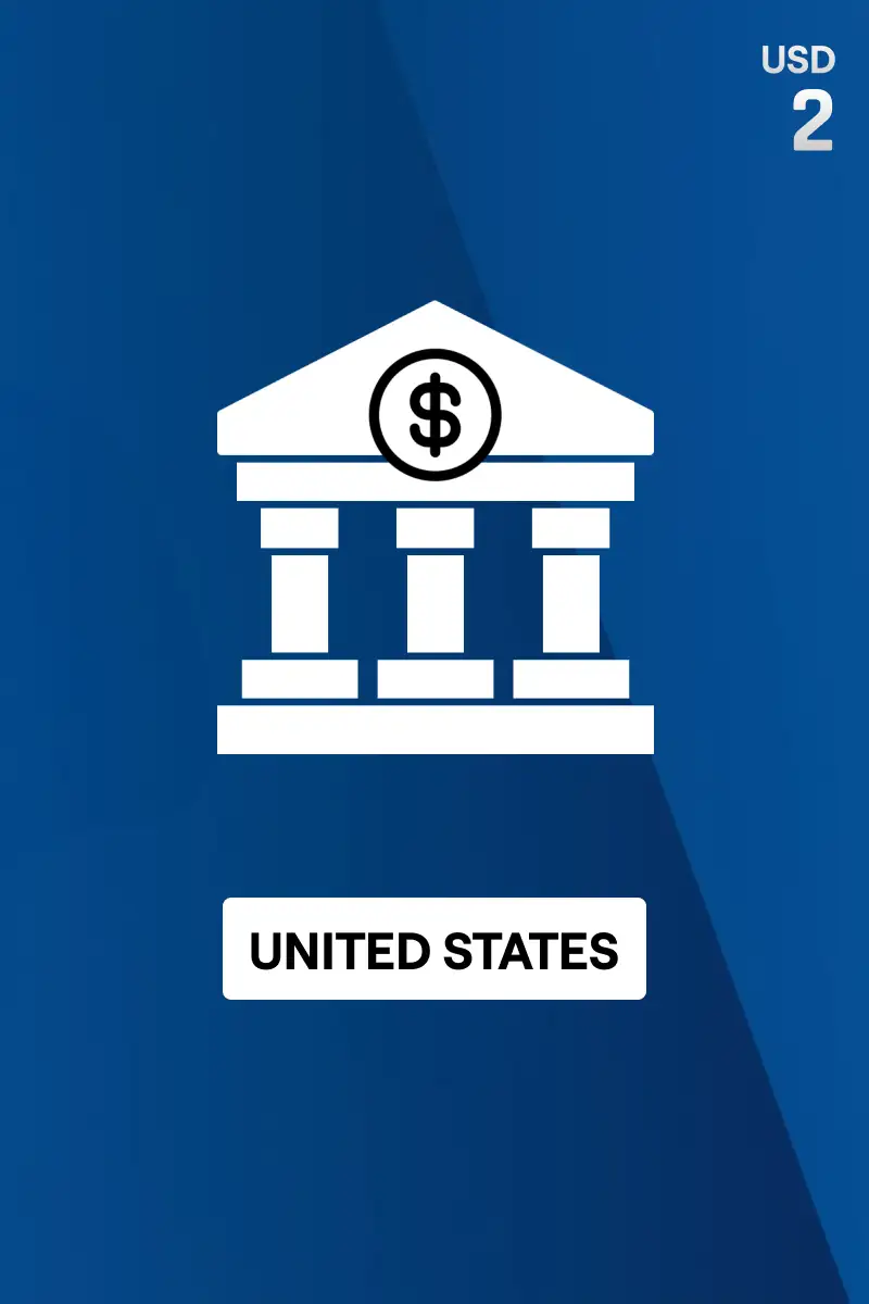 Rewarble Bank Transfer 2 USD Gift Card (United States) - Rewarble - Digital Key
