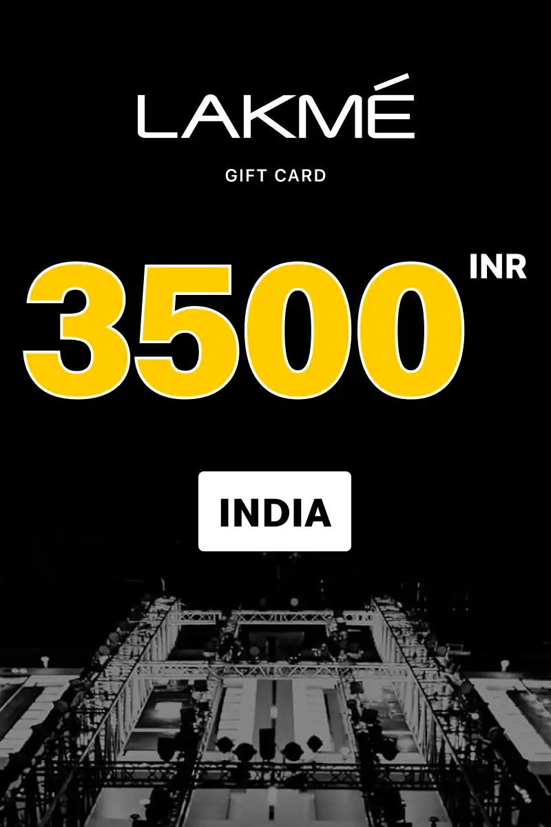 Lakme Salon 3500 INR Gift Card (India) - Digital Key