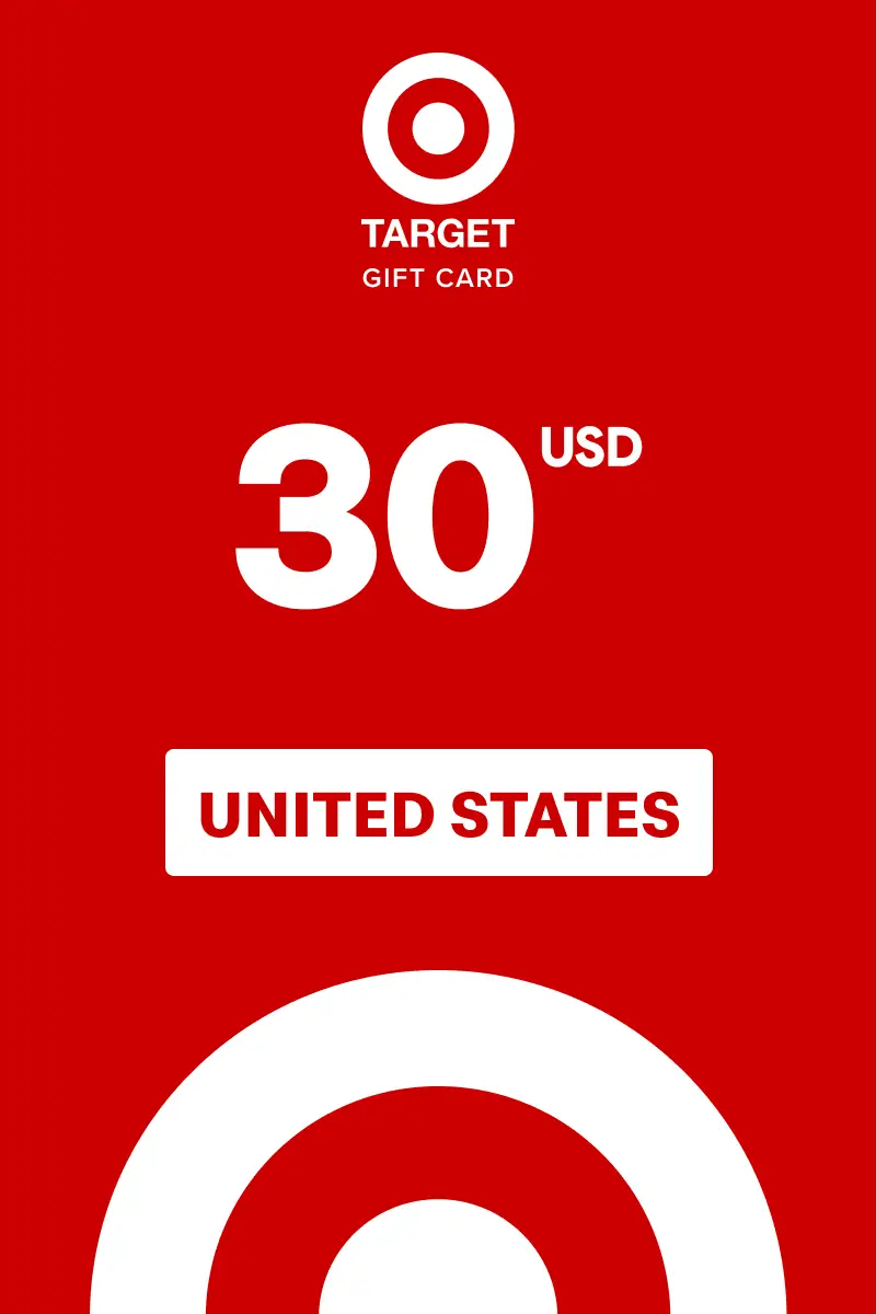 Target 30 USD Gift Card (United States) - Digital Key