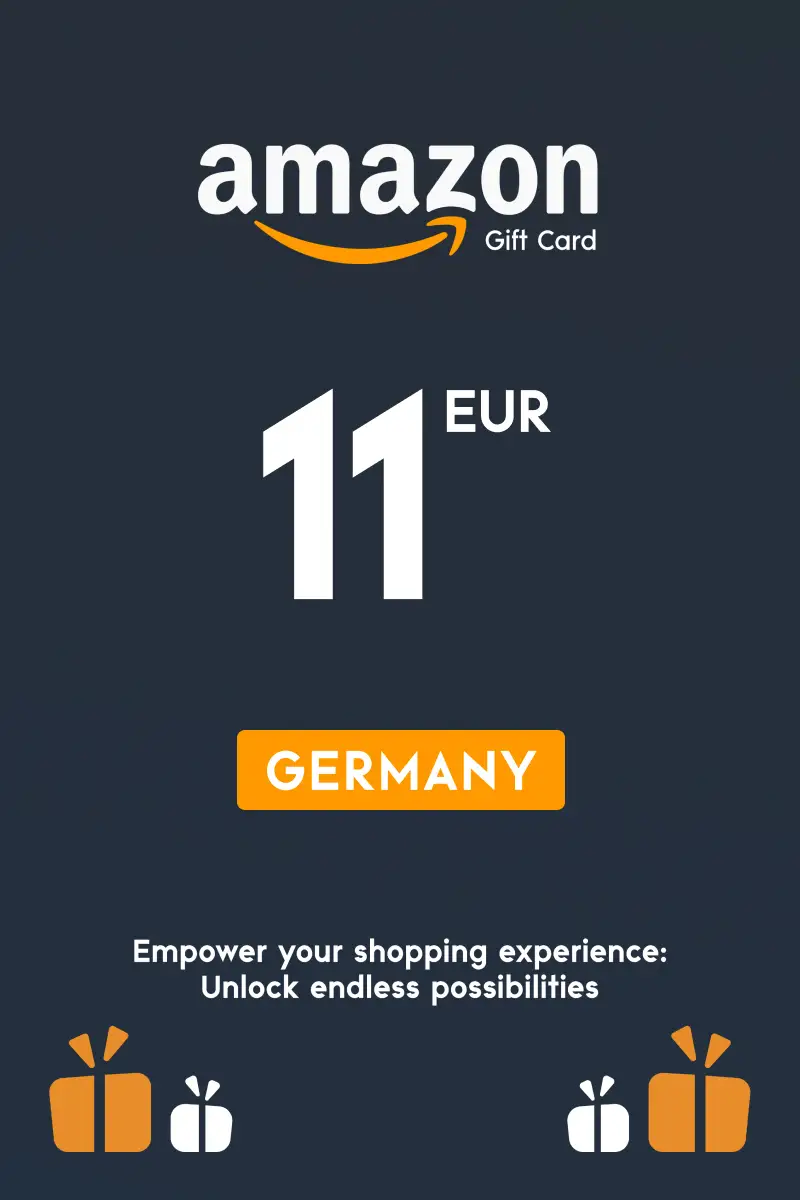 Amazon 11 EUR Gift Card (Germany) - Digital Key