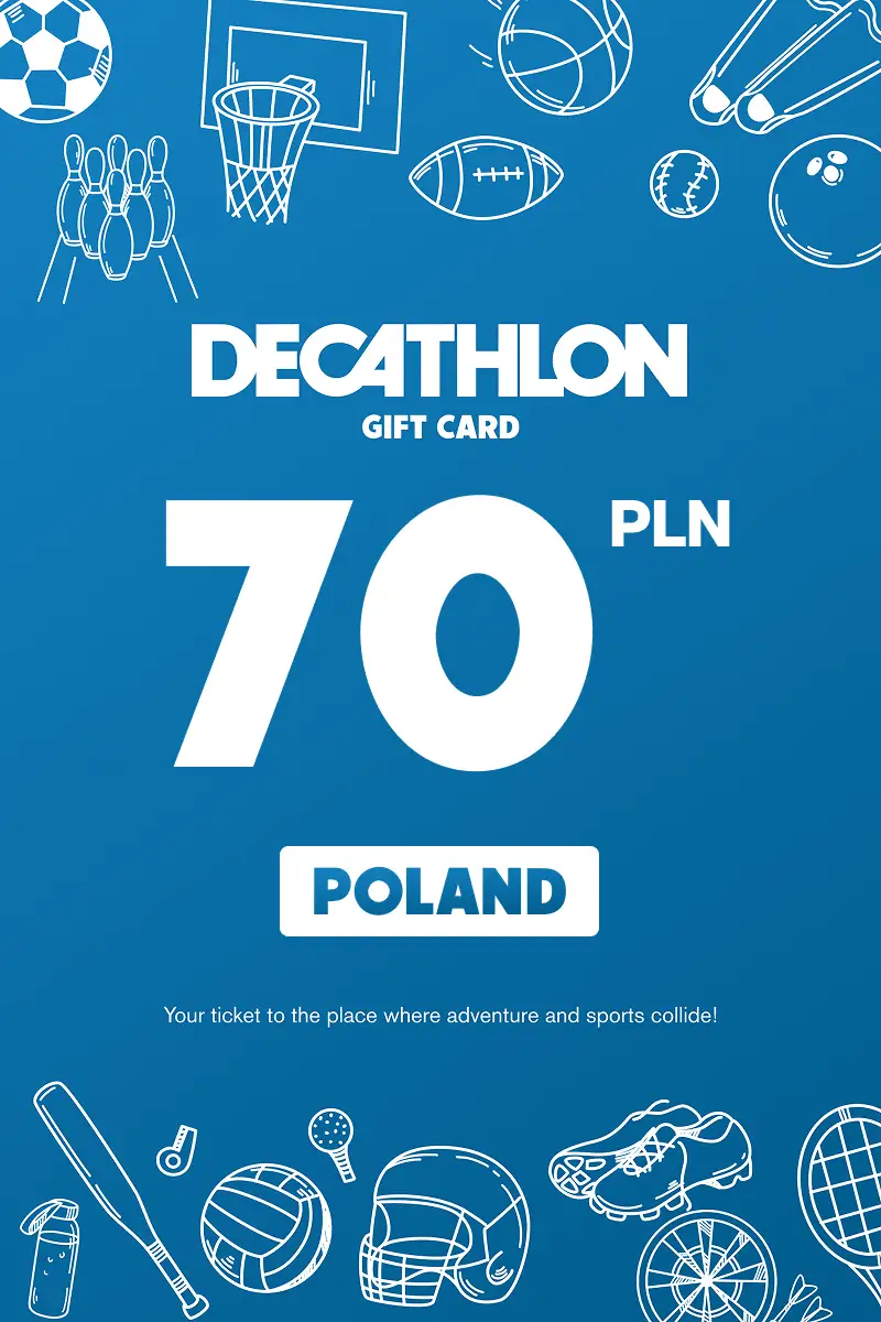 Decathlon 70 PLN Gift Card (Poland) - Digital Key