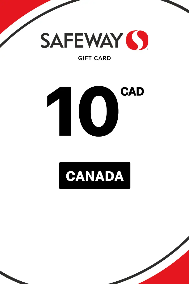 Safeway 10 CAD Gift Card (Canada) - Digital Key