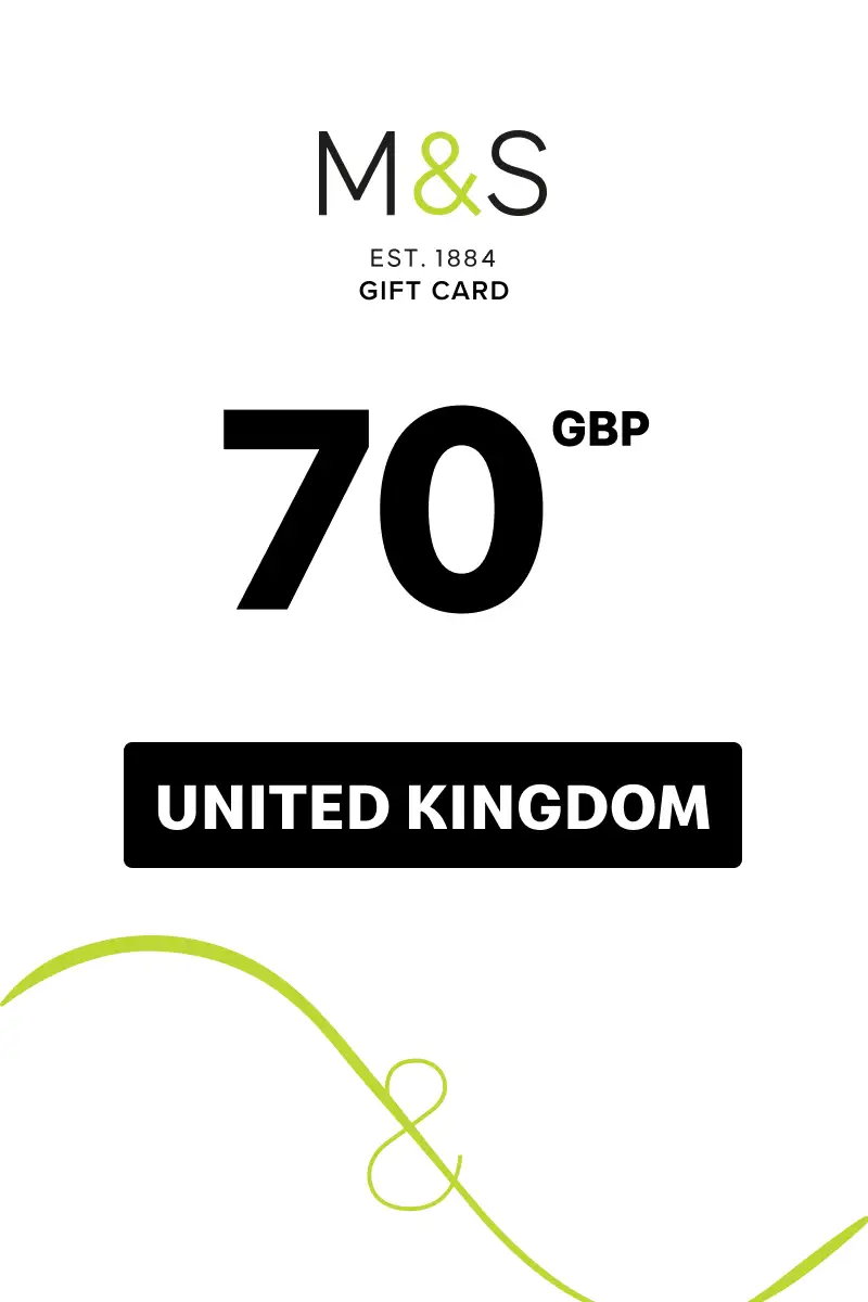 Marks and Spencer 70 GBP Gift Card (United Kingdom) - Digital Key
