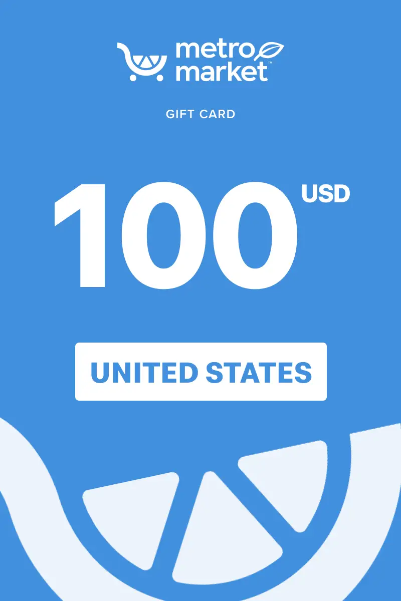 Metro Market 100 USD Gift Card (United States) - Digital Key