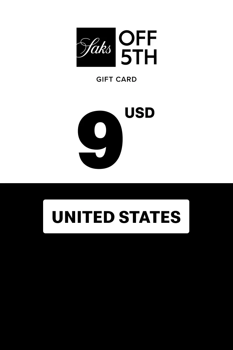 Saks OFF 5TH 9 USD Gift Card (United States) - Digital Key