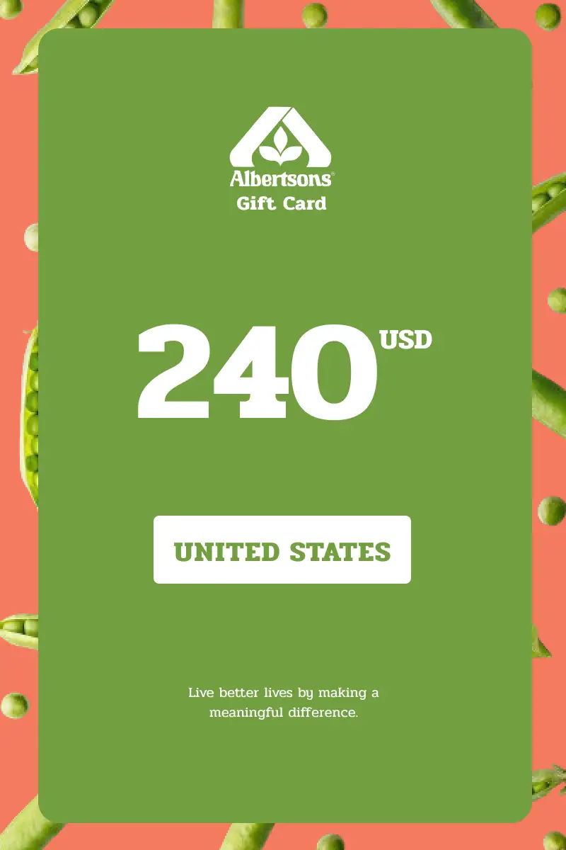 Albertson's 240 USD Gift Card (United States) - Digital Key
